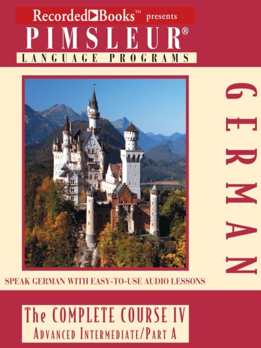 Title details for German IVA by Pimsleur Language Program - Available